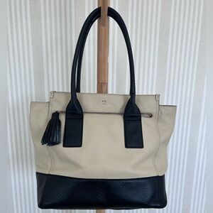 Kate Spade Southport Avenue Oden Pebbled Cowhide Leather Tote Bag Purse